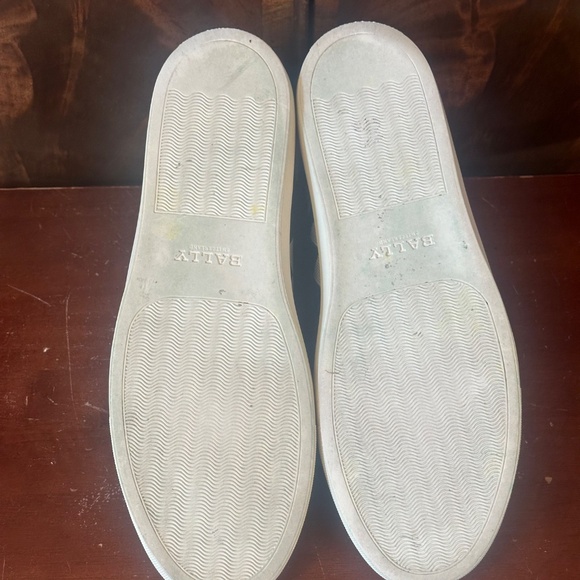 Bally Vita Parcours Suede Checked Skater Sneakers - Picture 8 of 8